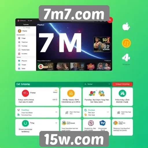 Exploração das funcionalidades do site 7m7.com